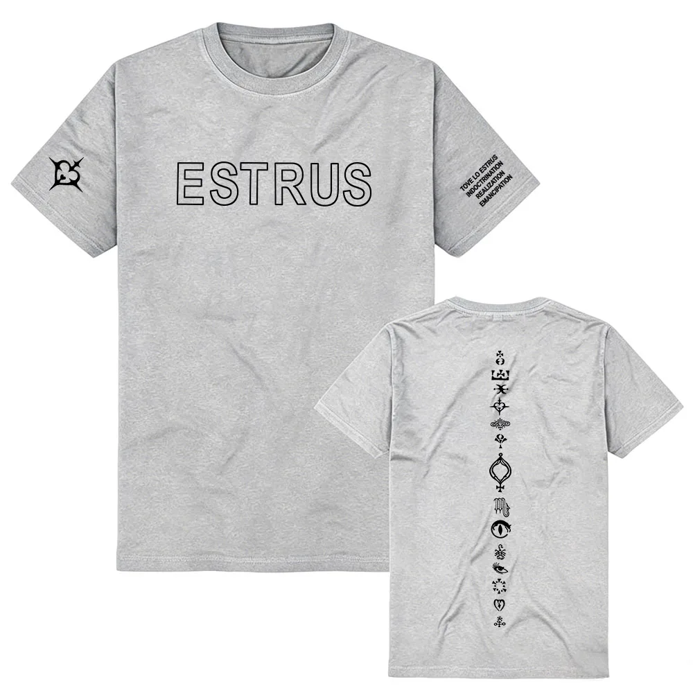 Tove Lo ESTRUS Album Tee Unisex Streetwear Sommer Kurzarm Herren/Damen T-Shirt Mode Locker Sitzend Grafik-Print T-Shirt Merch Damen – Detail 8