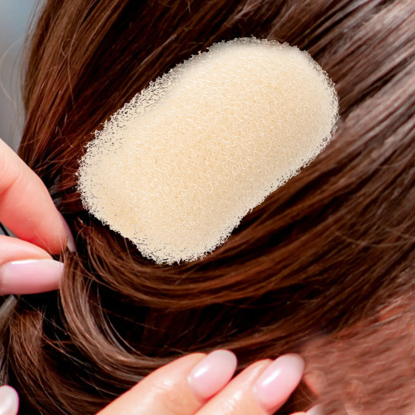 

6 Pcs Heightening Hairpin Bump Foam Tools Volume Cushion Styling Pad Increase for Girls Women Bun Maker
