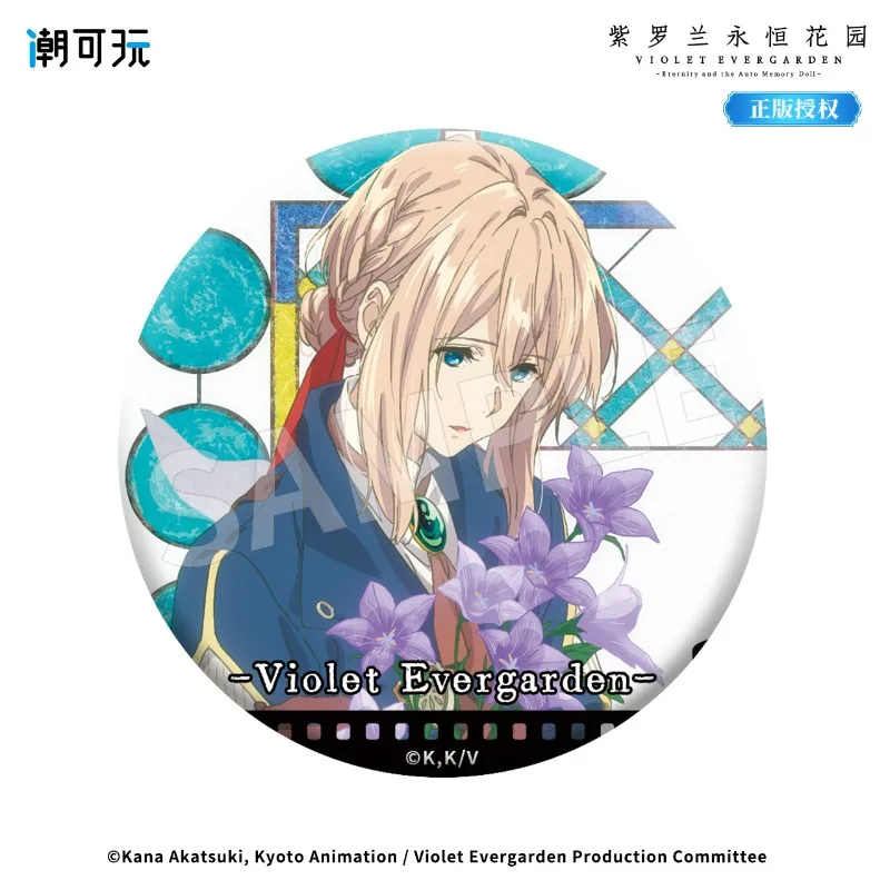 Violet Evergarden: Der Film ‌   Kühlschrankmagnet Violet Evergarden Violet Evergarden Anime Charakter Niedlicher Cartoon 75mm Ornament