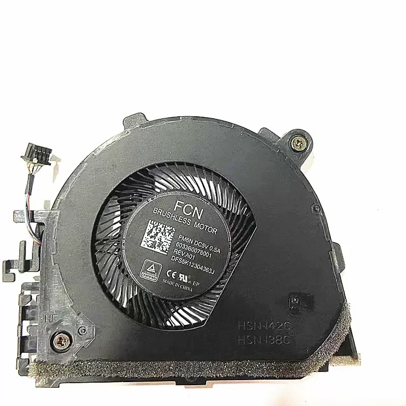 Compatible for HP EliteBook x360 830 G7 830 G8 Fan Replacement Part Number M03868-001