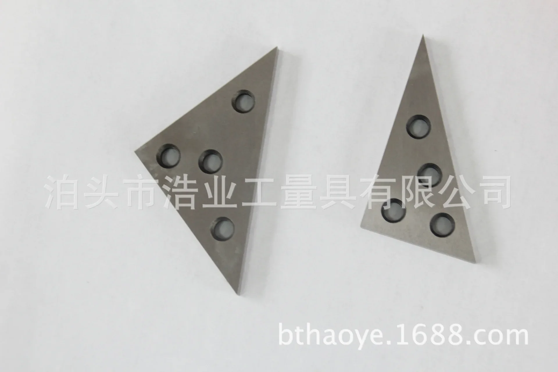 2-piece Set of Angle Measuring Blocks Angle Block Gauges 45 °/90 ° 30 °/60 °