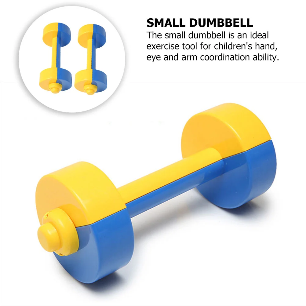 Детские гантели, маленькие гантели, пластиковая штанга для детского сада, Детские штанги, принадлежности для упражнений, детская игрушка, мини-игрушки