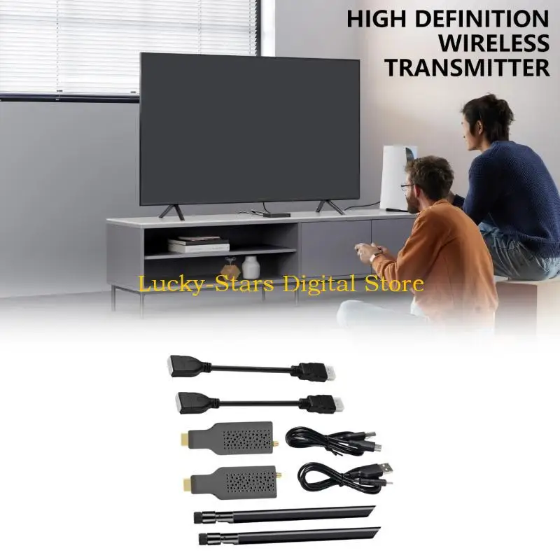 

T3EE 5.8G Wireless HDTV Transmitter Receivers for Camera to Monitoring Plugs and Play