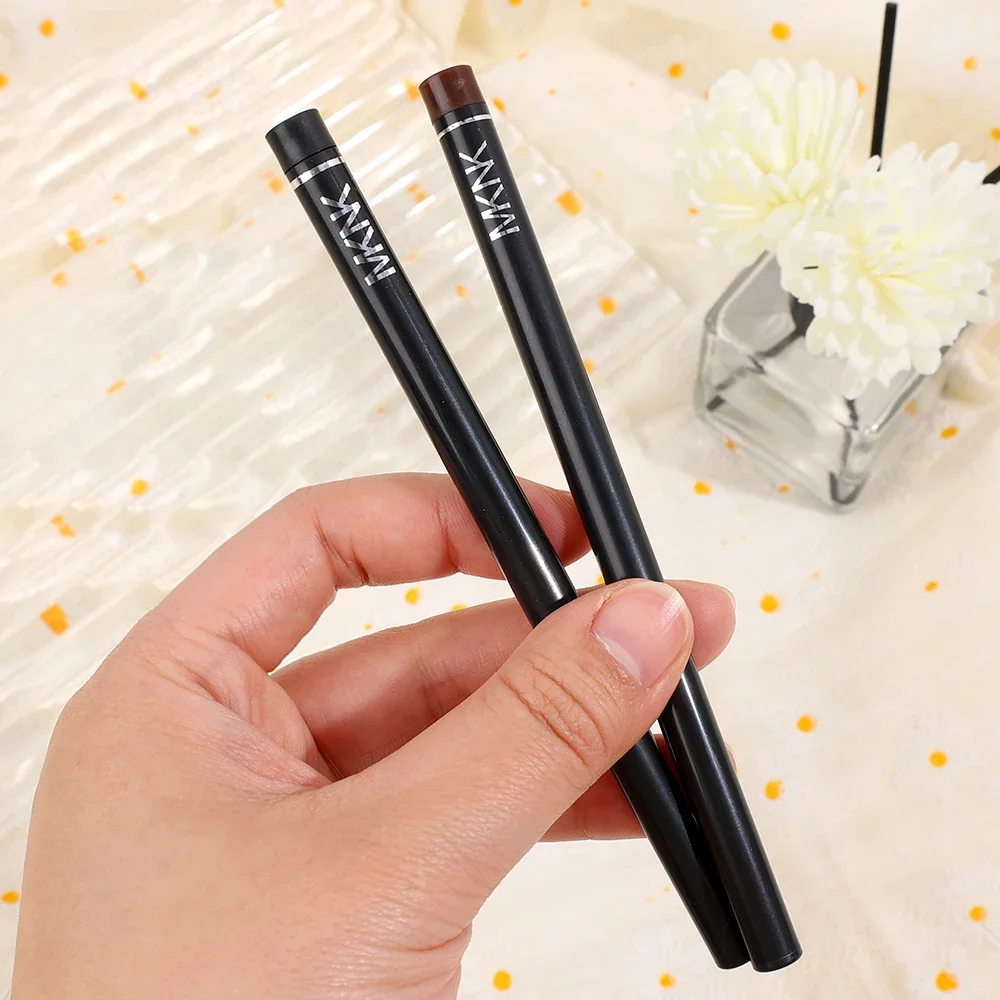 Wasserdichter Eyeliner Gel stift schwarz braun sexy weich leicht zu tragen langlebiger Eyeliner schnell trocknendes hoch pigmentiertes mattes Augen stift Make-up