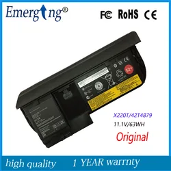 11.1V 63Wh Original New Laptop Battery for Lenovo Thinkpad X220T 42T4879 42T4881 45N1096 45N1098 45N1720 45N1097 45N1099