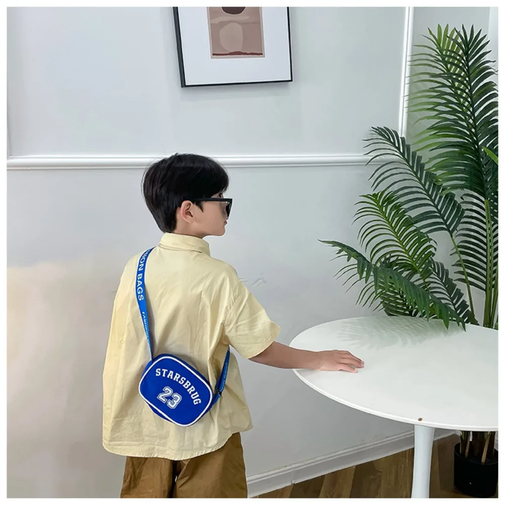 Borsa a tracolla per il tempo libero borsa a tracolla per il tempo libero con lettera stampata alla moda per bambini