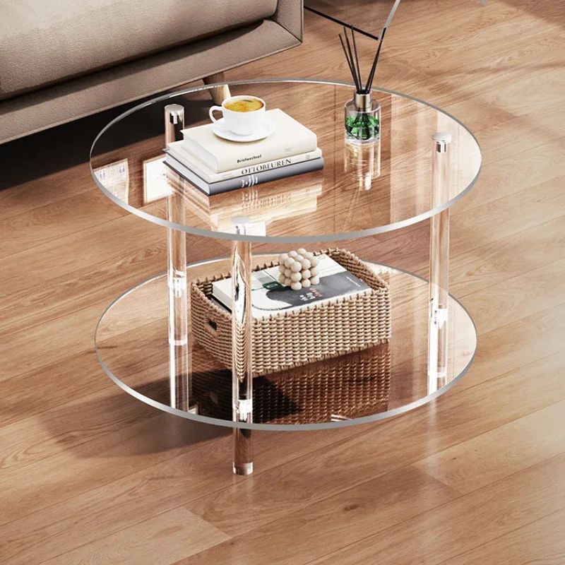 Tea table, living room, household small unit, small table, minimalist, light luxury, high-end feeling, movable