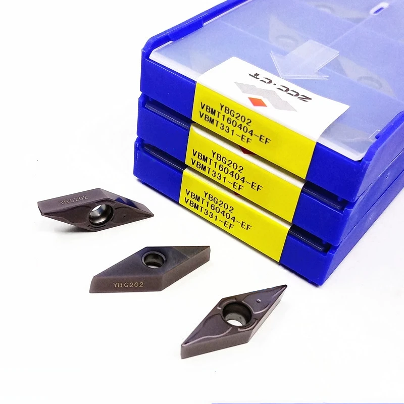 

Zcc.Ct Vbmt 110302 -Ef Vbmt 110304 -Ef Vbmt 160404 -Ef Vbmt 160408 -Ef Ybg202 Lathe Lathe Carbide Tool Inner Circle Cnc Turning Blade Finely Processed Steel Stainless Steel