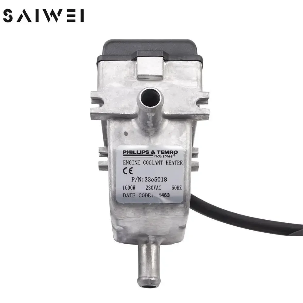 AC230V/240V 1000W Diesel Engine Coolant Water Heater Self-circulation Preheating Water Heaters Generator Accessories Parts