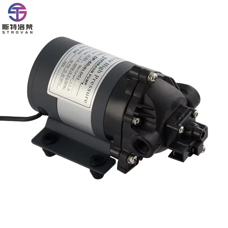 

12V 24V DC Mini DP-60 Brushless Electric Booster High Pressure Diaphragm Pump