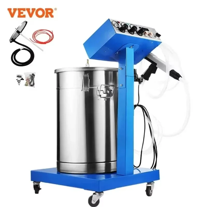 

VEVOR Powder Coating Gun Machine WX-958 Electrostatic Spray Powder Coating Machine 50W 45L Spraying Gun Paint Powder Coating