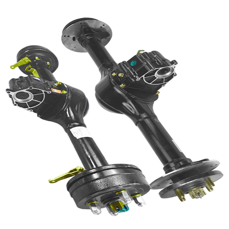 

Electric Tricycle Rear Axle Assembly-High Power Motor,4-Wheel Disc Brake Integrated Bridge,Modified Engineering Vehicle