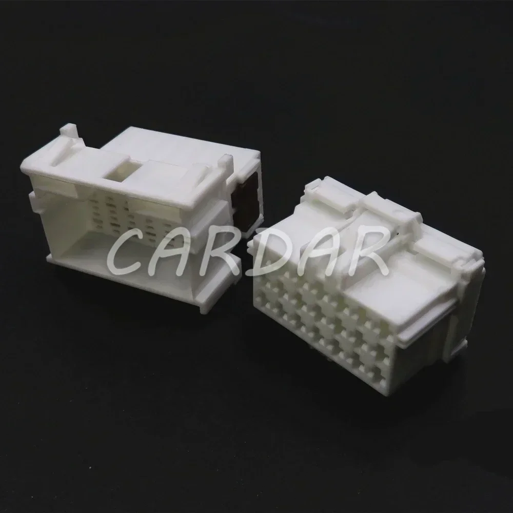 1 Set 21 Pin White Automobile Electric Wiring Connector Car Male Female Unsealed Socket 967635-1 2-967630-1 7-968975-1