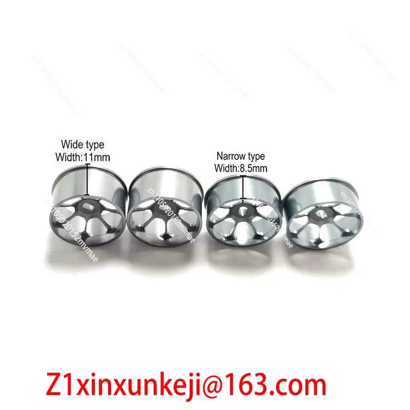 

4-Pack Weili 1:28Q Model Racing 4WD Metal Wheel Hub Racing Drift Tire Skin