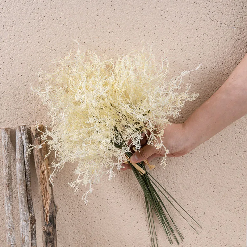 

Wedding Artemisia Misty Bouquet Accessories Simulation Flower Manufacturer Home Decoration Bouquet Photography Scenery Wholesale