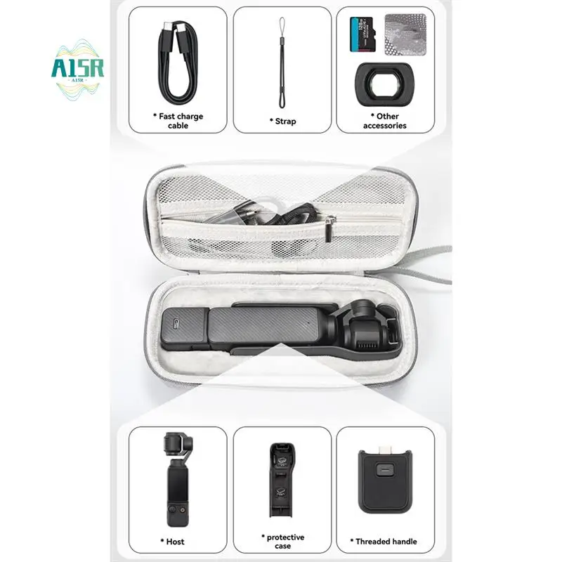 

A15R -Portable Carrying Case For DJI Osmo Pocket 3 Protective Travel Storage Bag For DJI Osmo Pocket 3 Accessories