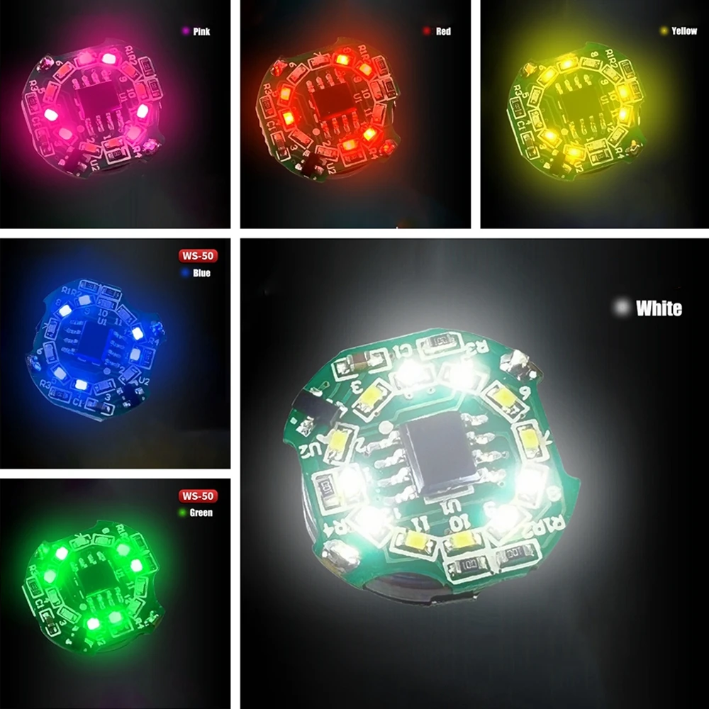 Zabawki modele Światło LED Magnetyczny przełącznik sterowania Oświetlenie Chip Model Zabawka Mini Super jasność Magnetron Światło DIY Model Lampa Światła