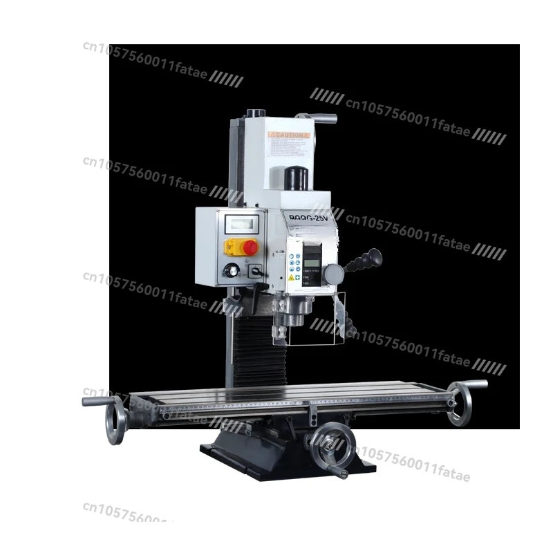 Metal Woodworking Milling Machine Magnetic Scale 1100 Watt Small Household Mini Multifunctional Drill and Milling Machine