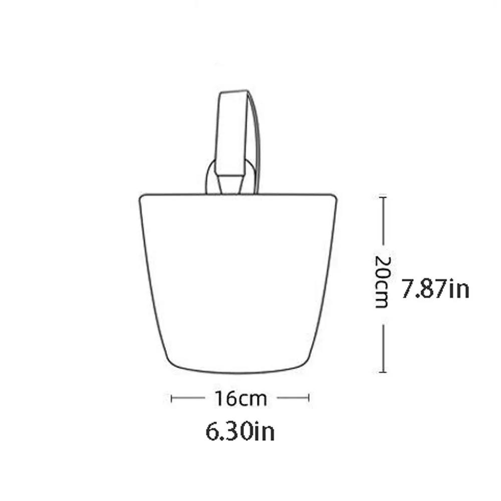 طوي أرنب الكرتون قماش دلو حقيبة الكلب طباعة أرنب حقيبة يد Ins نمط حمل حقيبة الكلب الغداء حقيبة في الهواء الطلق #6