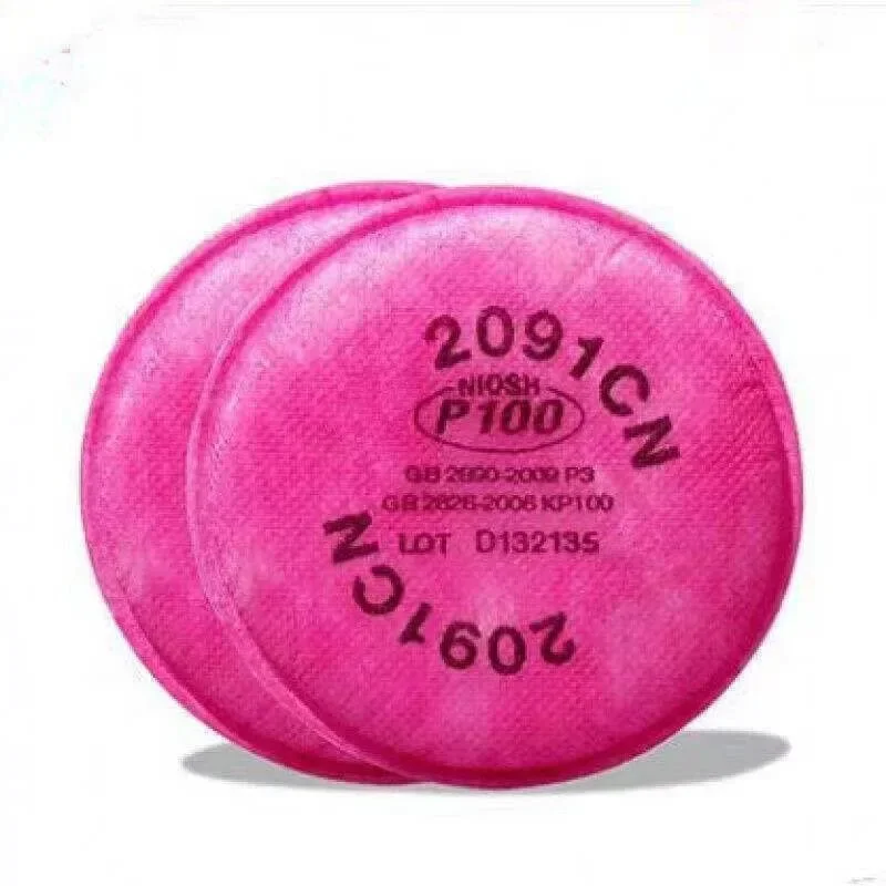 Lots of Painting Spray Industry 2091/2097 Particulate Filter P100 for 3m 6800 7502 6200 Series Respirator Dust Mask