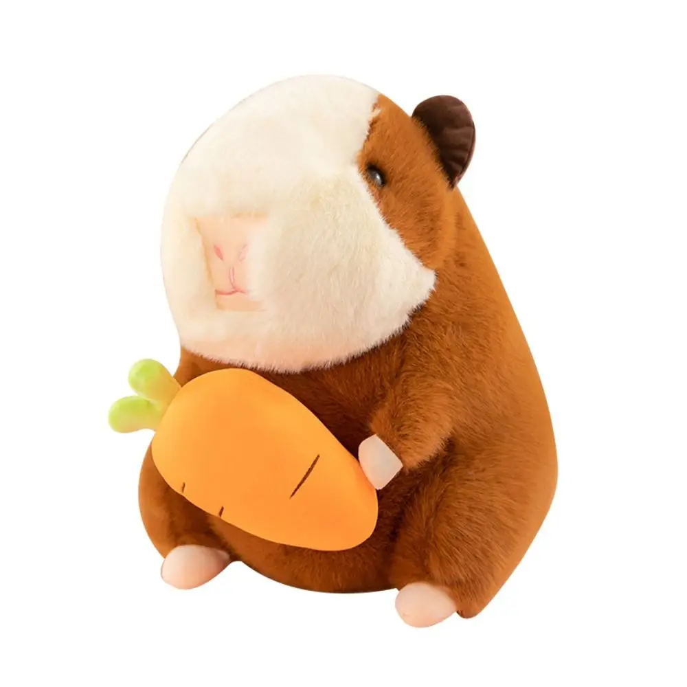 การ์ตูนภาษาดัชคําหมู Capybara ตุ๊กตา Plush Fluffy จําลอง Capybara Plush ของเล่น 25 ซม.Capibara Fluffty ตุ๊กตาคริสต์มาสของเล่น