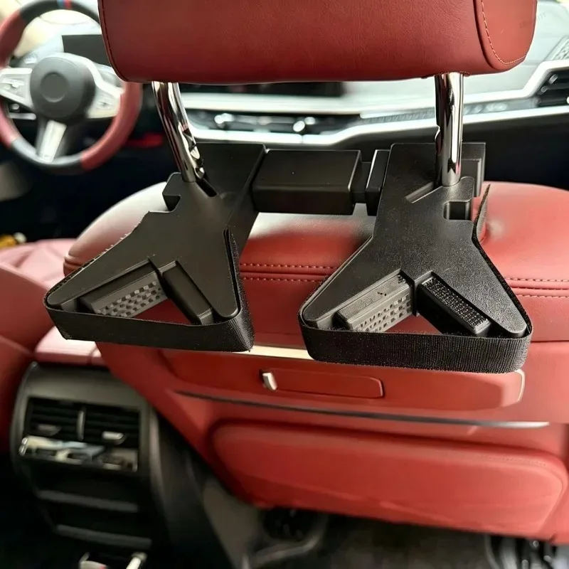 Vehicle Seat Back Mount Storage Organizer Vertical Long Item Holder Heavy Duty Rack For Car Truck SUV Outdoor Camping Equipment