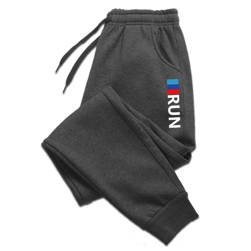 Spring Autumn New RUN Printed Sweatpants For Men High Grade Male Home Outdoor Casual Sports Jogger Pants Urban Fashion Trousers