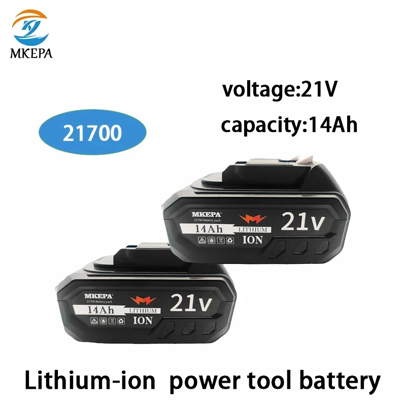

Makita 21V 14AH 21700 rechargeable lithium battery replacement BL1850BL1840 is suitable for 21V series battery tools, bms.