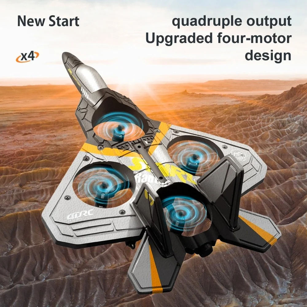 EPP Foam RC Quadrotor Glider, Anti-drop Radio Control Helicopter, Lightweight Flying Aircraft Toy, Festival Gift for Children