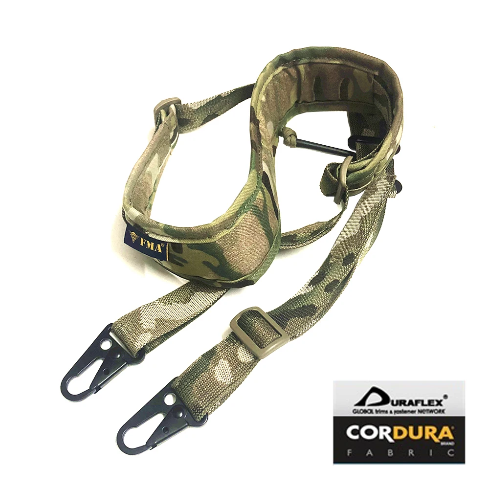 FMA-Outdoor Tactical Hunting Slingster, 2 Point Rifle Gun Sling, Shoulder Strap Accessories, New Multicam