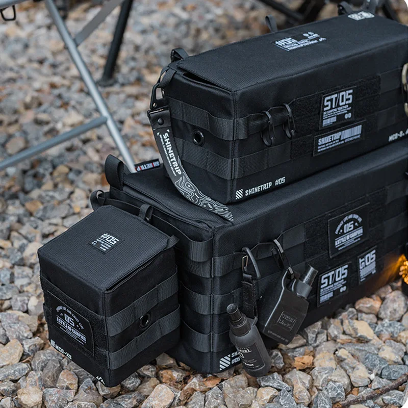 ShineTrip 05 Series Tactical Module Bag Oxford Cloth Organizer Storage Bag Camping Table and Chair Side Hanging Bag