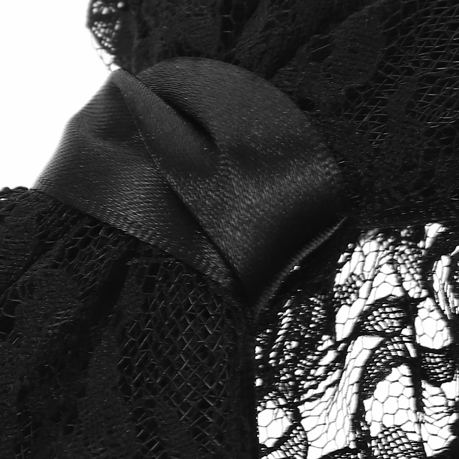 

2pcs Elastic Women Hair Snood Nets Head Flower Jewelry for Bun Hair Nets Elegant Bow Headdress Office Date Party