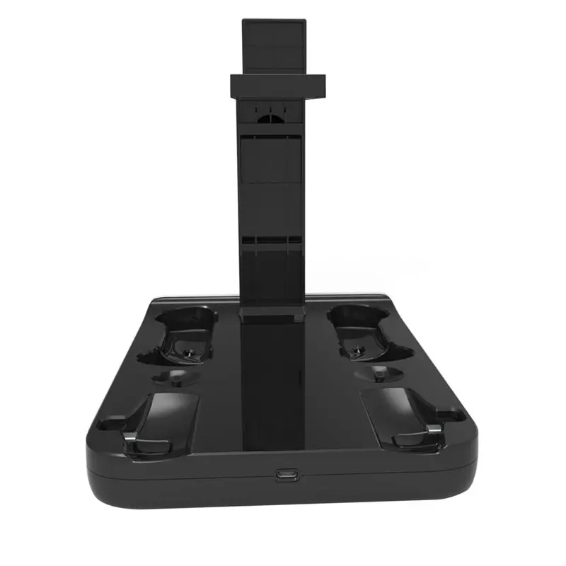 

Зарядная база AS62 для контроллеров PS VR2, подставка для хранения VR-шлема, многофункциональное зарядное устройство для VR2, зарядная база для контроллеров PS5