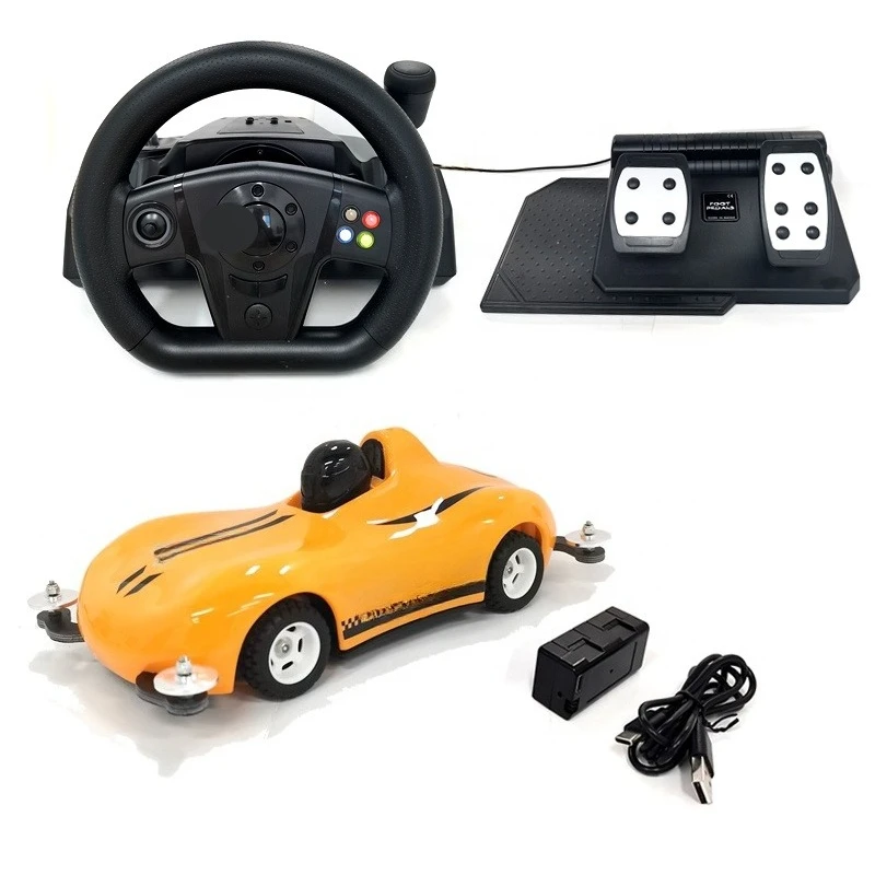 

Realistic driving steering wheel control remote control car
