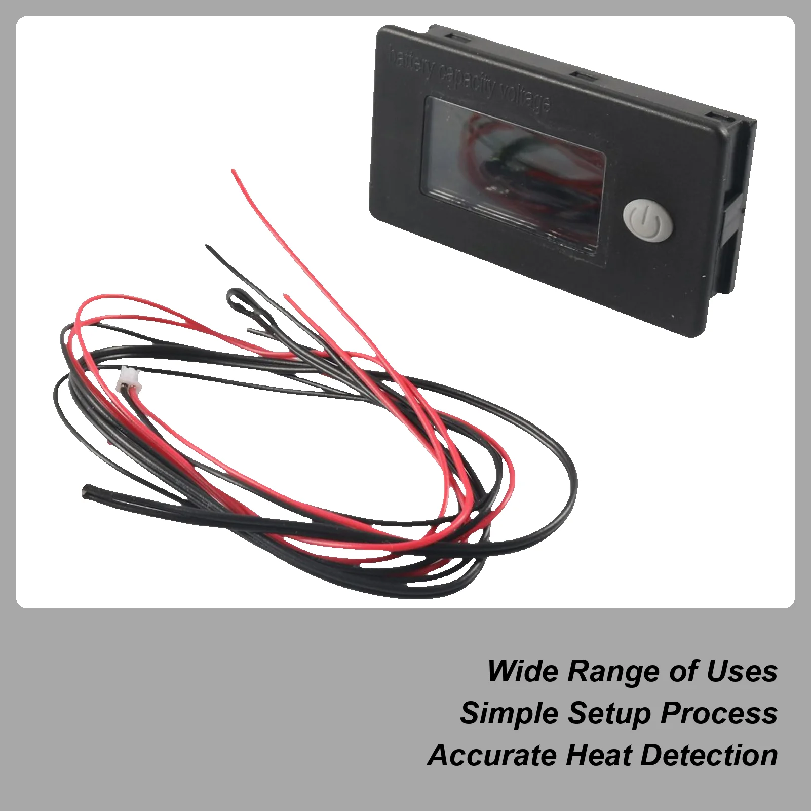 

Индикатор уровня заряда батареи автофургона 10 В-100 В измеритель емкости литиевой батареи тестер дисплей светодиодный тестер вольтметр двигатель автомобиль лодка