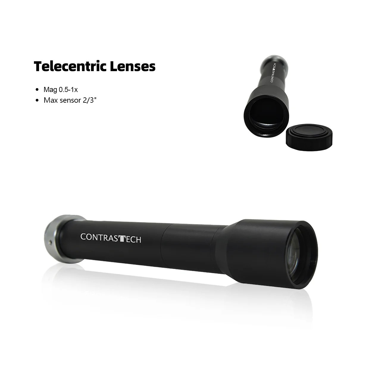 WD 410mm C-Mount Large Object Distance Telecentric Lenses Industrial Camera Optics Customizable OEM Glass