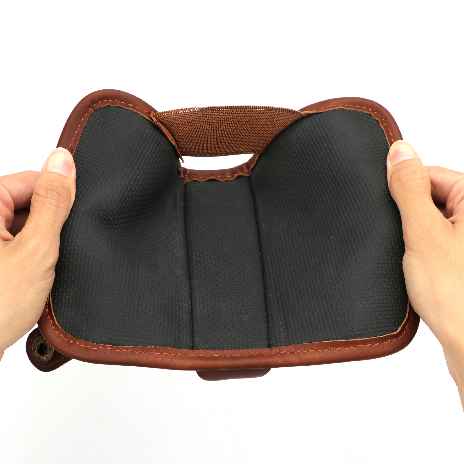 Tourbon Hunting Rifle Buttstock Shooting Cheek Rest Riser Pad Genuine Leather W/ Ammo Cartridges Holder Carrier Gun Accessories image 6