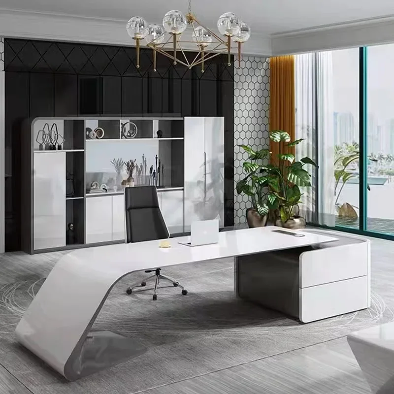 

Conference Unusual Office Desk Cabinets Shelf Drafting Cheap Office Desk Storage Minimalist Unique Wooden Bureau Furniture