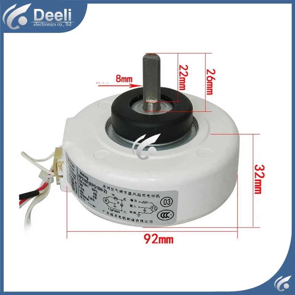 new good working for Air conditioner inner machine motor RPG13C RPG18F RPG18H-2 Motor fan