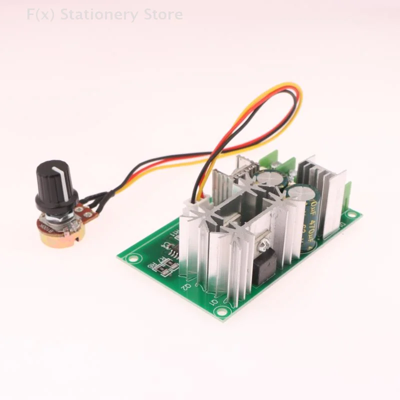 1Set 20A Current Regulator DC10-60V DC Motor Speed Regulator PWM Motor Speed Controller 12V 24V 36V 48V High Power Drive Module