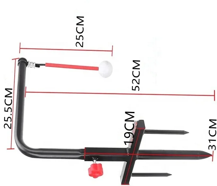

Портативный набор тренажеров для ударов по гольфу 2025, для занятий мячом для гольфа в помещении и на открытом воздухе, 1
