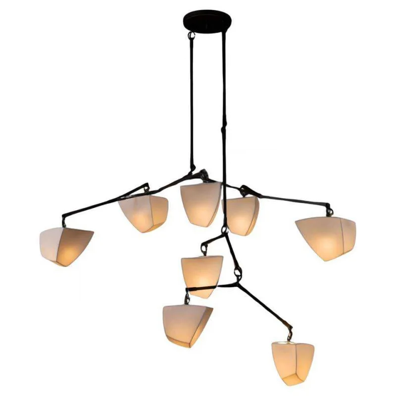 

Minimalist light luxury branch restaurant chandelier creative villa tea room dining table chandelier
