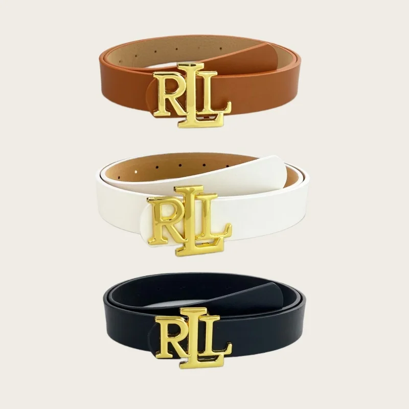 

Luxury Women's Fashionable Design Belt Detachable Letter Buckle Multifunctional Temperament Jeans Skirt Decorative Belt