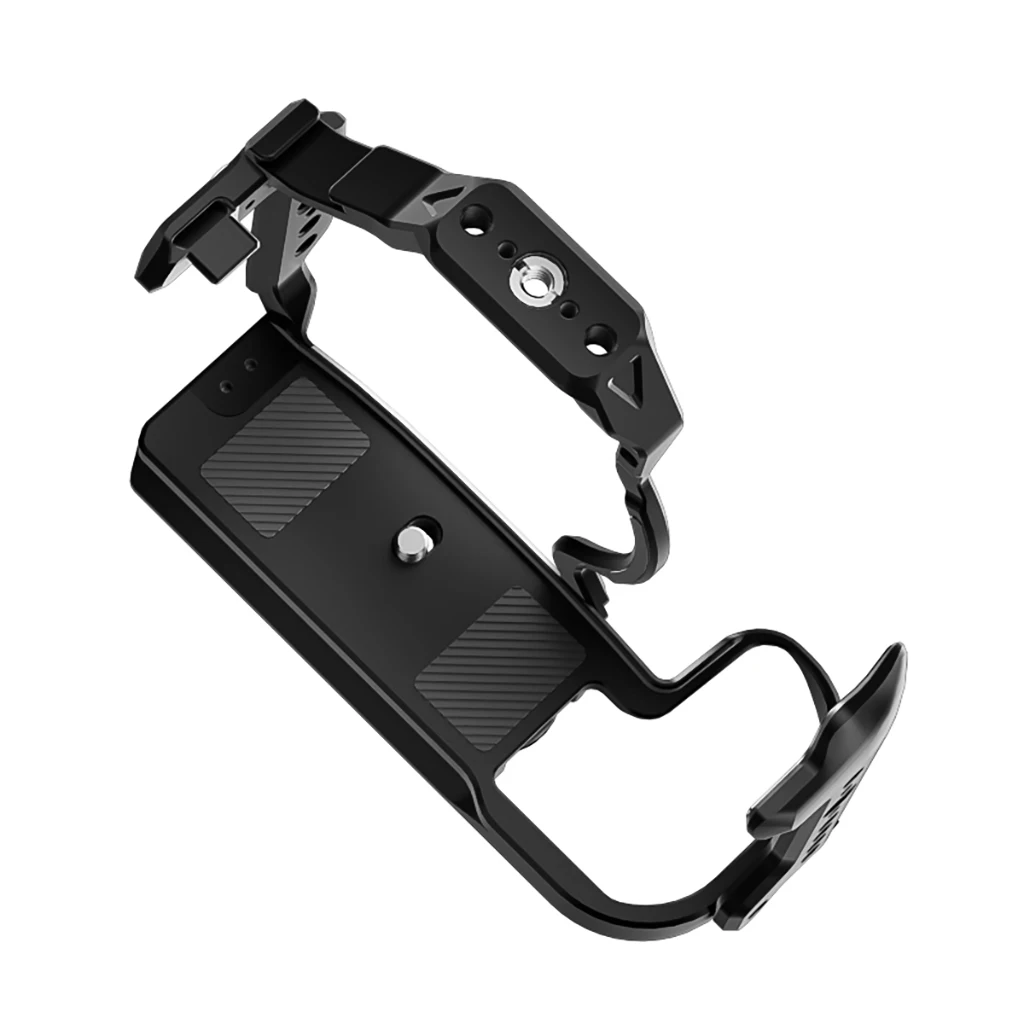 Kamerakäfig für Canon EOS R5 Mark II / R6 MarkIII Kameras mit Cold-Shoe-Halterung für Mikrofon und Videolicht – Detail 21