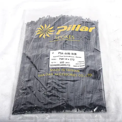 Taiwan Pillar PSR14 round spoke Road bike mountain bike dead car J Bend/Straight Head stainless steel wire bike spokes