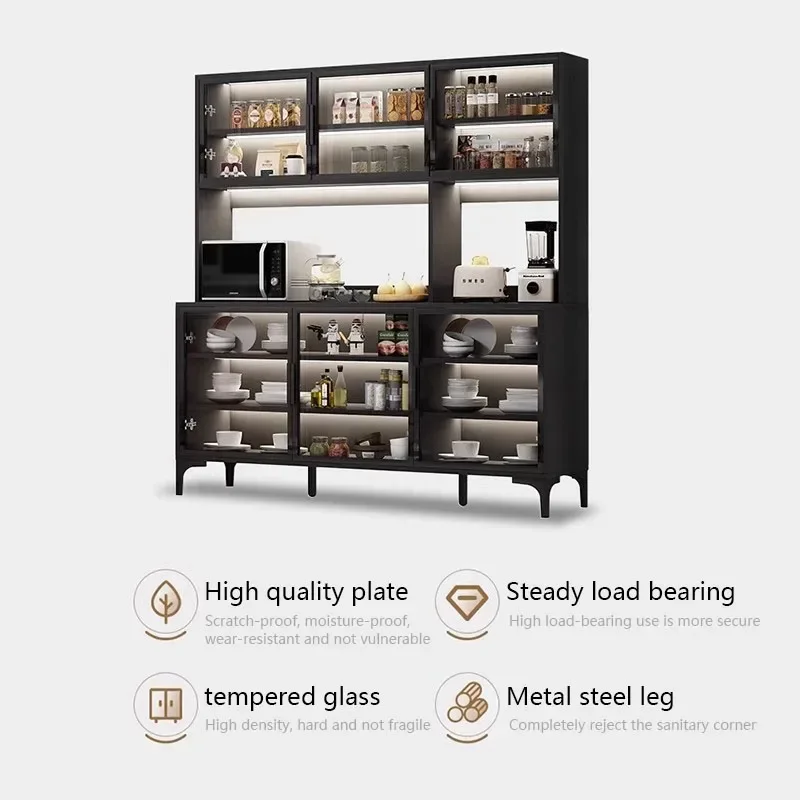 Full Kitchen Shelves Nordic Cabinet Open Cabinets Whiskey Bar Accessories Display High End Furniture Wine Vitrine Hanging