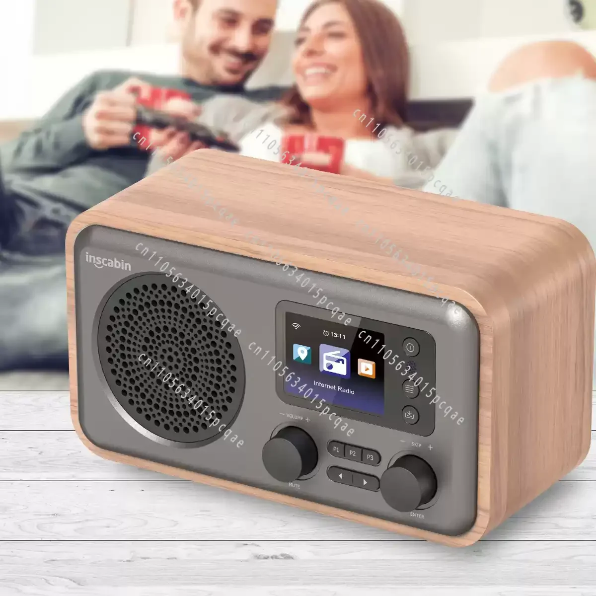 Multi-purpose Bluetooth Speakers USB Music Player D2/D4 Wifi Internet Digital Radio Built-in Spotify HD Colour Screen Clock Home