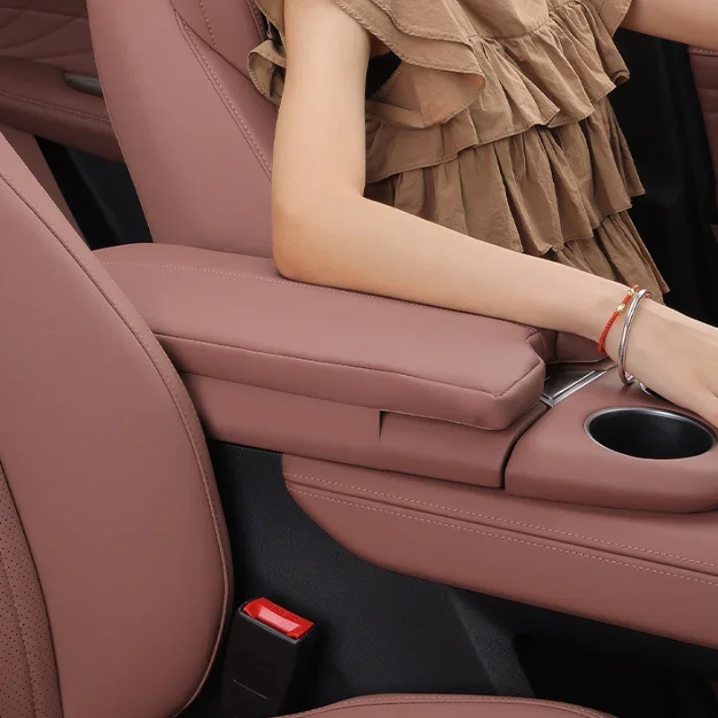 

Накладка на подлокотник для Changan UNI-Z: хлопковая подушка для центральной консоли, поддержка локтя, защита от износа, аксессуары для автомобиля