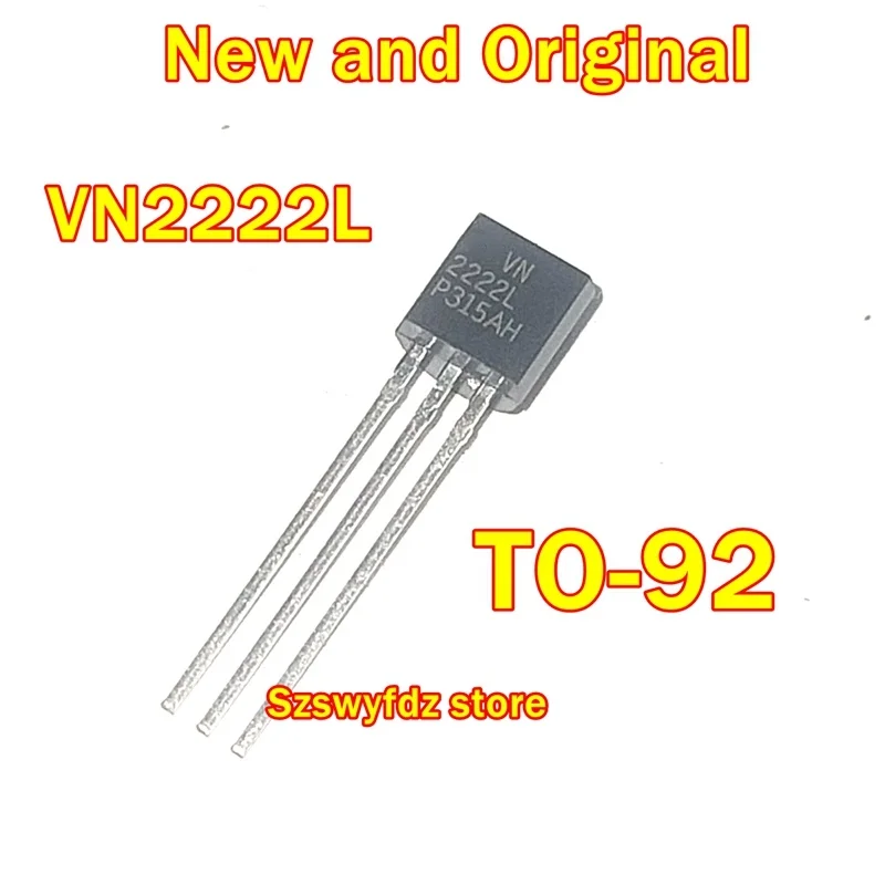 5pcs to 100pcs VN2222L TO-92 New and Original N-Channel Enhancement-Mode MOS Transistors 60V