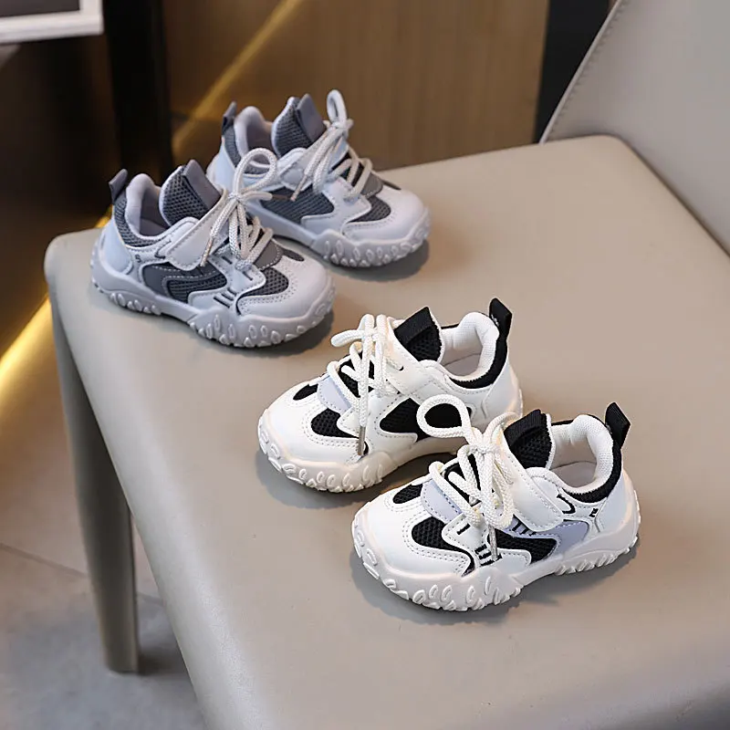 

Fashion Girls' Shoes 2025 Autumn New Kids Sneakers Lightwe Breathable Boys' Mesh Shoes Comfort Anti Slip Girl Casual Shoe Tênis